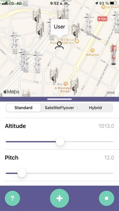 EMF Masts and Towers Nearby App screenshot #3