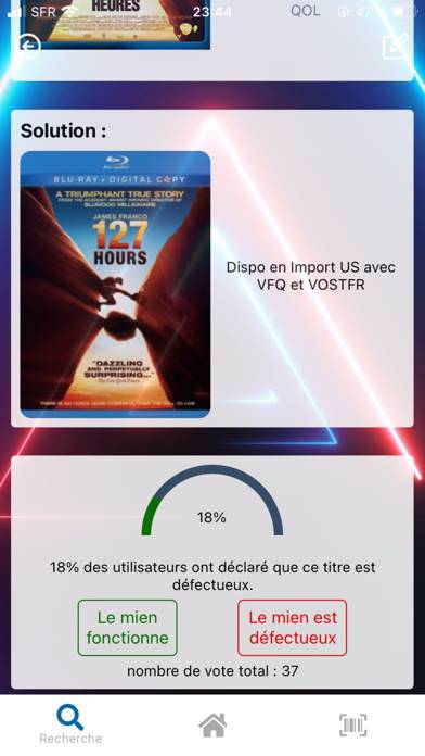 Blu-ray Diagnostic Capture d'écran de l'application #1