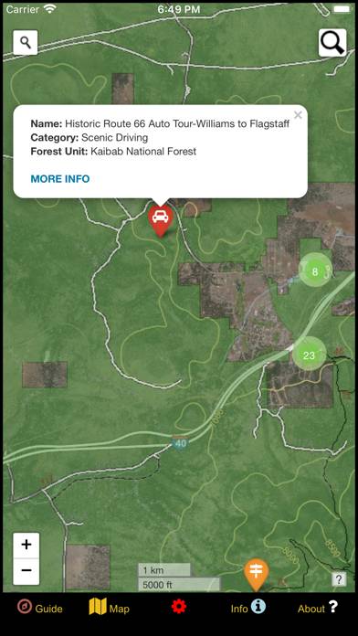 US National Forest Service Map App-Screenshot #3