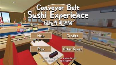 Conveyor Belt Sushi Experience App screenshot #1