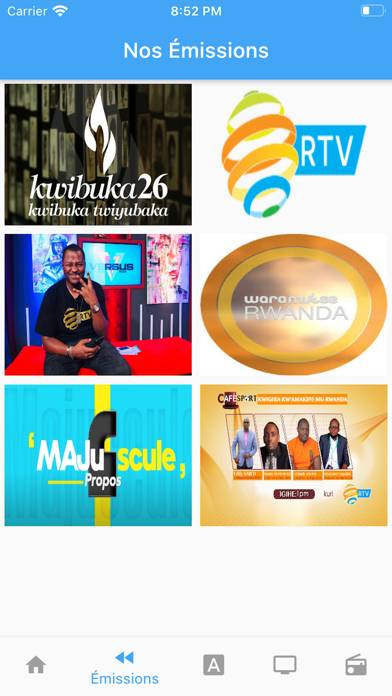 Rwanda TV App skärmdump