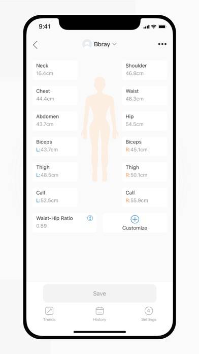 Renpho Health Captura de pantalla de la aplicación #6