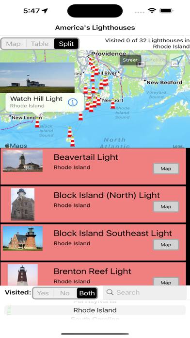 America's Lighthouses App screenshot #2