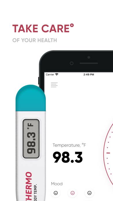 Body Temperature Analyser captura de pantalla