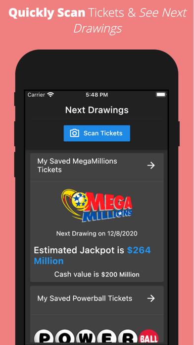 Lottery Scanner & Checker App screenshot #1