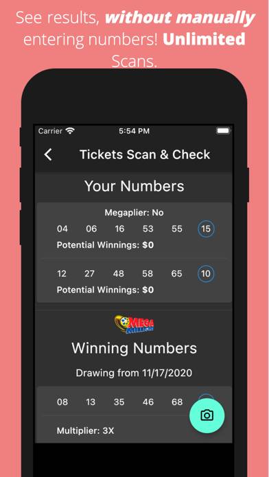 Lottery Scanner & Checker App screenshot #3