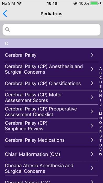 Coexisting Diseases & Surgery App screenshot #5