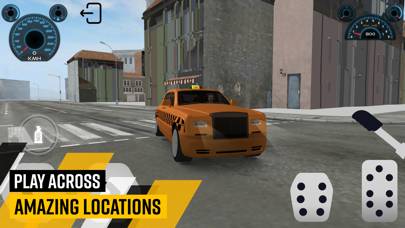 Taxi Car Parking Driving Games App screenshot #4