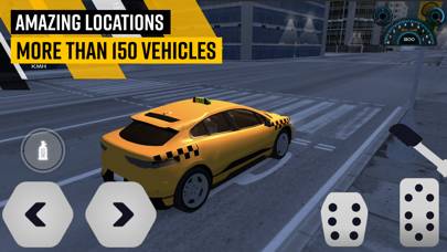 Taxi Car Parking Driving Games App screenshot #6