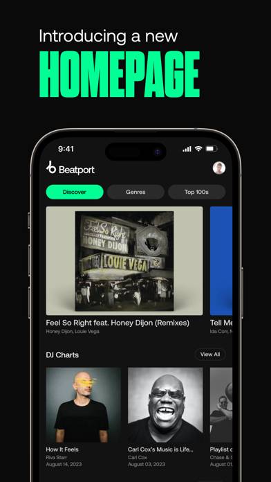 Beatport - Music for DJs immagine dello schermo