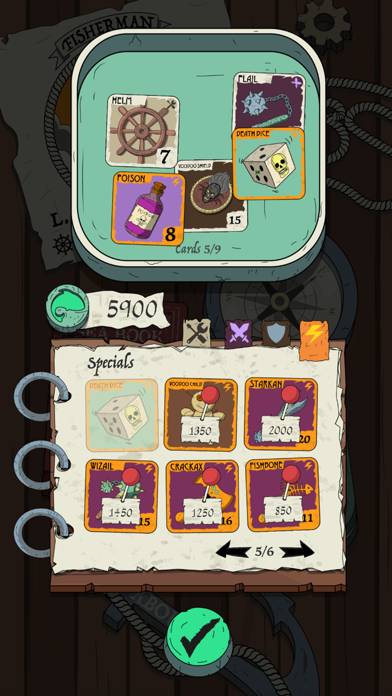 Fisherman Cards Game Schermata dell'app #2