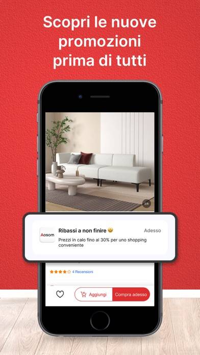 Aosom Schermata dell'app