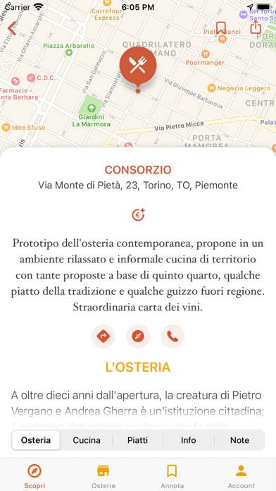 Osterie d'Italia 2021 App screenshot #3