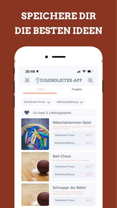 Jugendleiter-App App-Screenshot #5