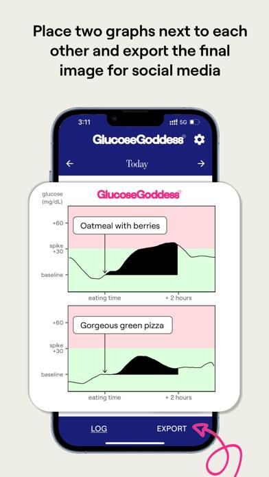 Glucose Graph Tool Schermata dell'app #4