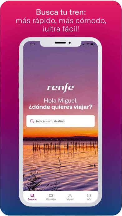 Renfe App screenshot #1