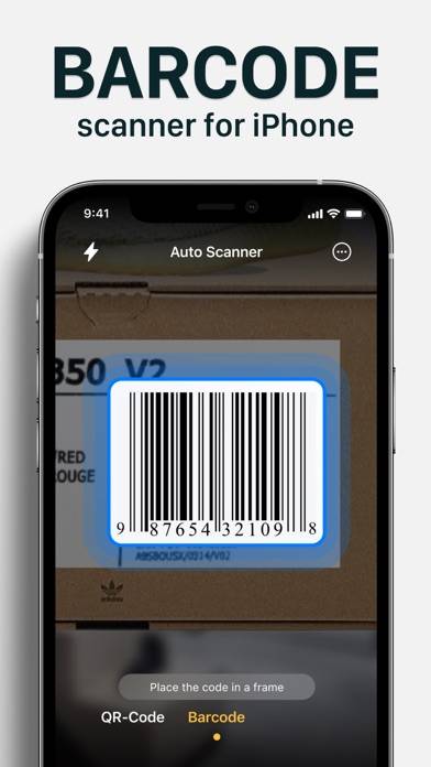 Barcode Scanner · Capture d'écran de l'application #1