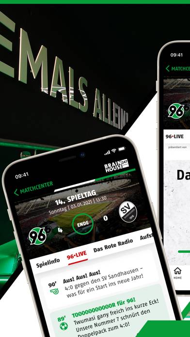 Hannover 96 App App-Screenshot #2