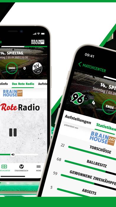 Hannover 96 App App screenshot