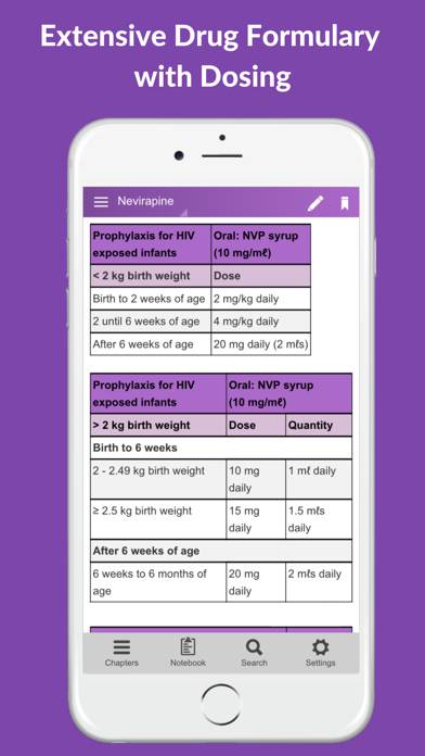 Neonatal Guide App screenshot