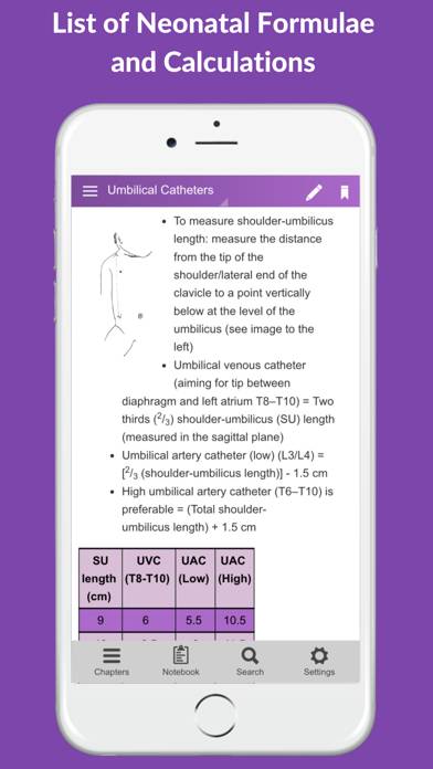 Neonatal Guide App screenshot