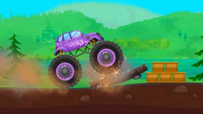 Monster Truck Racing Kids Game Скриншот приложения #1