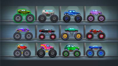 Monster Truck Racing Kids Game Скриншот приложения #2