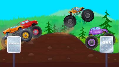 Monster Truck Racing Kids Game Скриншот приложения #4