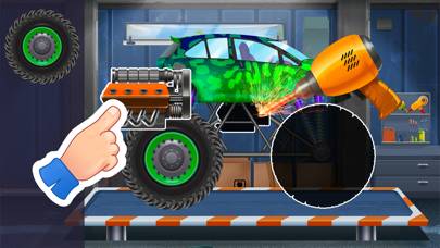 Monster Truck Racing Kids Game Скриншот приложения #5