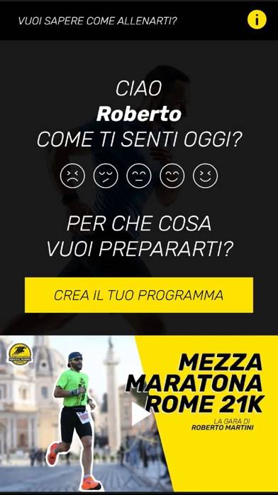 My Personal Running Coach immagine dello schermo