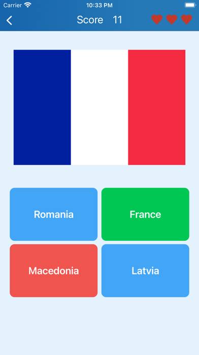 Countries of Europe Captura de pantalla de la aplicación #2