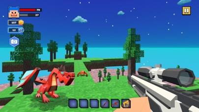 Fire Craft: 3D Pixel World Скриншот приложения #4