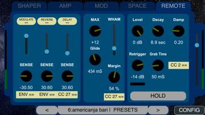 PD Space Guitar Synthesizer 2 Schermata dell'app #1