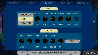 PD Space Guitar Synthesizer 2 Schermata dell'app #3