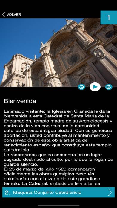 Catedral de Granada Captura de pantalla de la aplicación #3