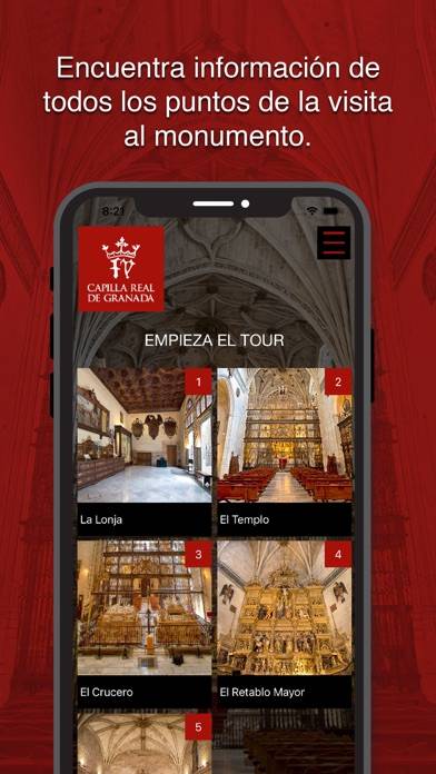 Capilla Real De Granada App screenshot