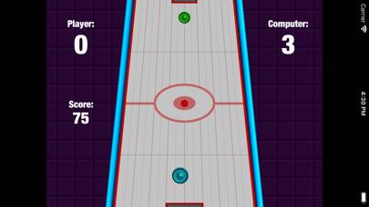 Retro Air Hockey Schermata dell'app #1