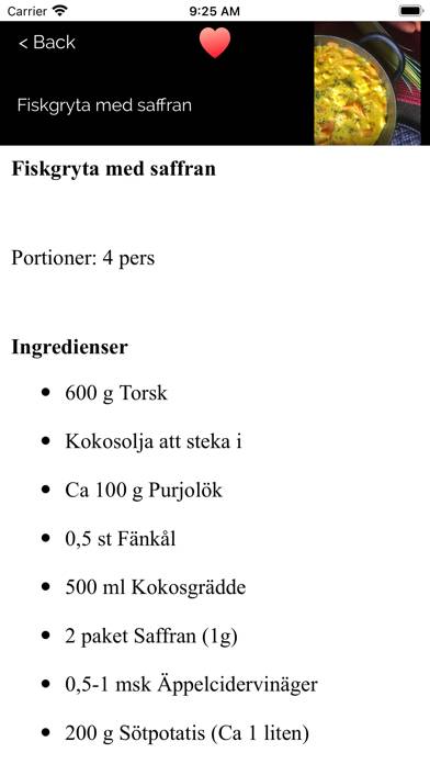 AIP Autoimmuna Protokollet App skärmdump