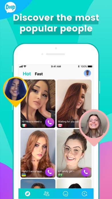Deep-live video chat