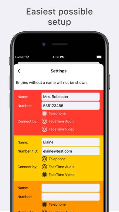 Speed Dial Easy App-Screenshot #3