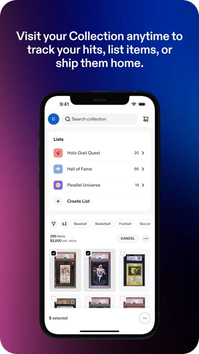 Fanatics Collect App screenshot