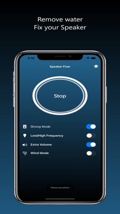 Speaker Fixer Captura de pantalla de la aplicación #2