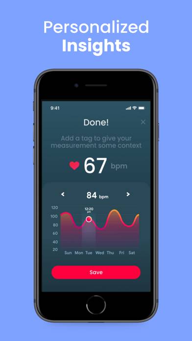 Heartify: Heart Health Monitor App screenshot #2