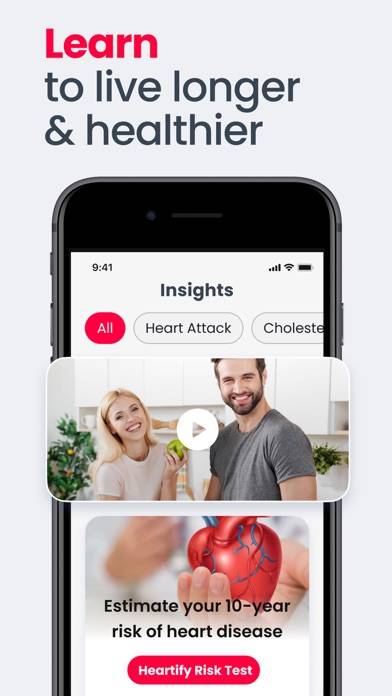 Heartify: Heart Health Monitor Schermata dell'app #6