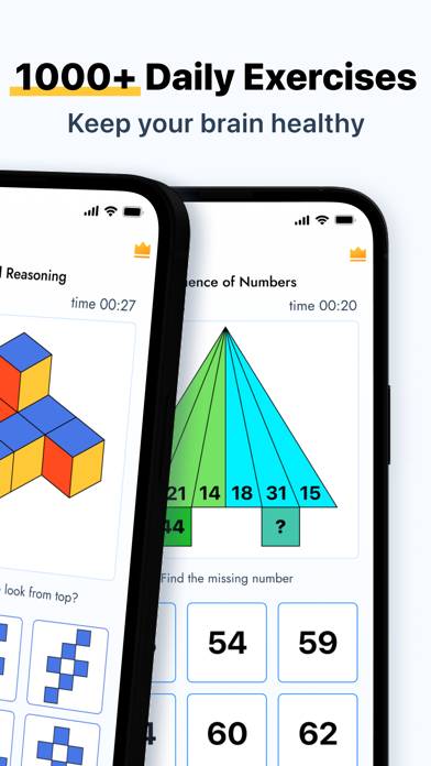 IQ Test & Brain Training Games App skärmdump #2