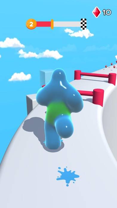 Blob Runner 3D Скриншот приложения #1