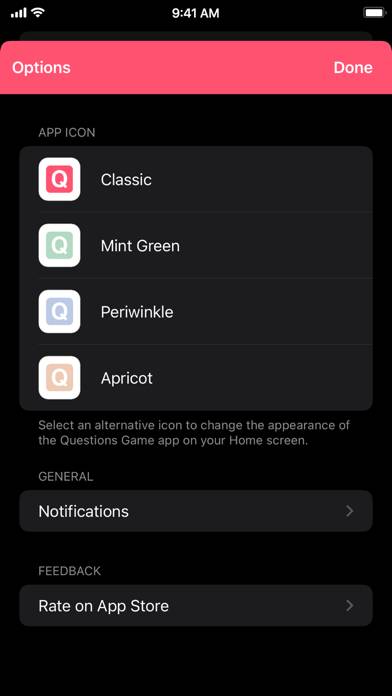 Questions Game App screenshot #5