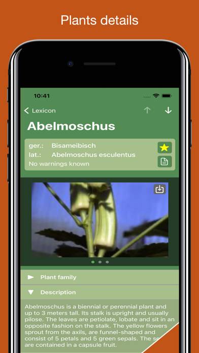 Medicinal plants lexicon App screenshot #4