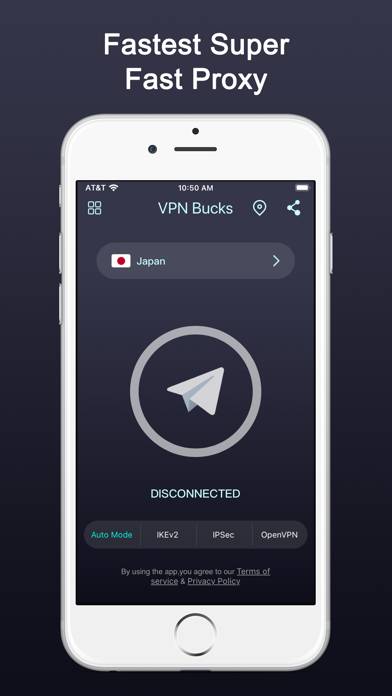 VPN Bucks Скриншот приложения #3