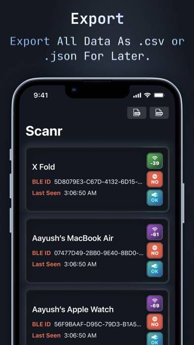 Scanr App-Screenshot #3